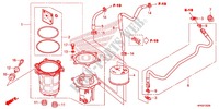 KRAFTSTOFFTANK/KRAFTSTOFFPUMPE für Honda FOURTRAX 420 RANCHER 4X4 Manual Shift RED 2013