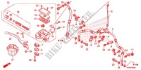 VORDERRADBREMSE für Honda FOURTRAX 420 RANCHER 4X4 Manual Shift RED 2013