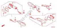 BLINKER (CBF150MB/MC) für Honda CB 150 UNICORN DAZZLER 2012