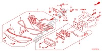 RÜCKLICHT (CBF150MB/MC) für Honda CB 150 UNICORN DAZZLER 2012