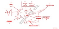 EMBLEM/STREIFEN (CBR1000RRD/E/RAD/E) für Honda CBR 1000 RR ABS BLACK 2013