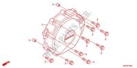 GENERATORABDECKUNG/PICKUP (CBR1000RRC/D/E EXCEPT MA/S) für Honda CBR 1000 RR WHITE 2012