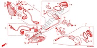 BLINKER(2) für Honda CBR 1000 RR RED 2012