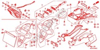 HECKLEUCHTE(2) für Honda CBR 1000 RR RED 2012