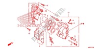 VORDERRAD BREMSSATTEL für Honda CRF 125 F 2014