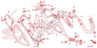 ABGAS SCHALLDAEMPFER(2) für Honda CRF 250 M RED 2014