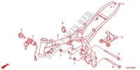 RAHMENKOERPER für Honda CRF 50 2012