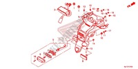 HECKLEUCHTE(2) für Honda CTX 700 ABS 2014