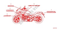 MARKE/EMBLEM für Honda CTX 700 ABS 2014