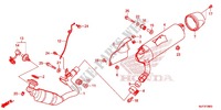 ABGAS SCHALLDAEMPFER(2) für Honda CTX 700 DCT ABS 2014