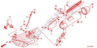 ABGAS SCHALLDAEMPFER(2) für Honda CTX 700 N DUAL CLUTCH 2014
