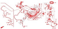 KRAFTSTOFFTANK für Honda CTX 700 N DUAL CLUTCH 2014