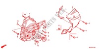 WECHSELSTROM GENERATORABDECKUNG für Honda CTX 700 N DUAL CLUTCH ABS 2014