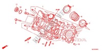 ZYLINDER/ZYLINDERKOPF für Honda CTX 700 N DUAL CLUTCH ABS 2014