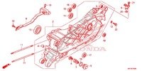 LINKE KURBEL GEHAEUSEHAELFTE für Honda SH 150 D SPECIAL 4E 2013