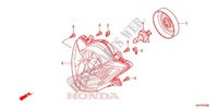 SCHEINWERFER für Honda SH 150 D SPECIAL 4E 2013