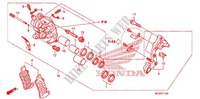 BREMSZANGE VORNE RECHTS ('09,'11,'12,'13,'14) für Honda ST 1300 ABS POLICE 2011