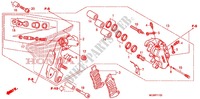 BREMSZANGE VORNE LINKS ('09,'11,'12,'13,'14) für Honda ST 1300 ABS POLICE 2012