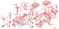 KRAFTSTOFFTANK für Honda FOURTRAX 420 RANCHER 4X4 Electric Shift 2013