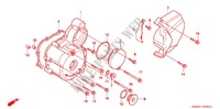 DECKSEL LINKS (XR125L3,4,5,6,A/EKB) für Honda XR 125 L Electric start 2010