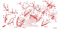 OBERER WINDLAUF für Honda CBR 650 F ABS HRC TRICOLOR 2015