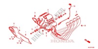 ABGAS SCHALLDAEMPFER(2) für Honda CBR 650 F ABS HRC TRICOLOR 35KW 2014