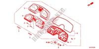 KOMBIINSTRUMENT für Honda CBR 650 F ABS HRC TRICOLOR 35KW 2014