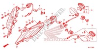 BLINKER(2) für Honda NC 750 INTEGRA SPORT 2014
