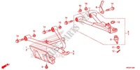 ARM, VORNE für Honda FOURTRAX 420 RANCHER 4X4 DCT 2014