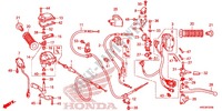 SCHALTER/KABEL/HEBELGRIFF(2) für Honda FOURTRAX 420 RANCHER 4X4 DCT 2014