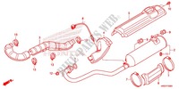 ABGAS SCHALLDAEMPFER(2) für Honda FOURTRAX 420 RANCHER 4X4 ES 2015