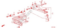 ARM, VORNE für Honda FOURTRAX 500 FOREMAN 4X4 Electric Shift, Power Steering Red 2014
