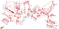 HAUPTBREMSZYLINDER, VORNE ZYLINDER für Honda FOURTRAX 500 FOREMAN 4X4 Electric Shift, Power Steering Red 2014