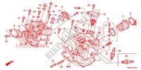ZYLINDER/ZYLINDERKOPF für Honda FOURTRAX 680 RINCON 2015