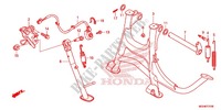 HAUPTSTAENDER/BREMSPEDAL für Honda CROSSTOURER 1200 ABS 2014