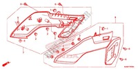 LUFTFILTER/SEITENABDECKUNG für Honda VFR 800 F 2014