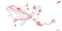 HECKLEUCHTE(2) für Honda CBR 125 TRICOLORE 2012