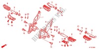STUFE/KICKARM/ SCHALTPEDAL für Honda CBR 125 TRICOLORE 2012
