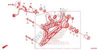 SCHWINGE/KETTENGEHAEUSE für Honda FORZA 125 ABS 2015