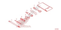 WERKZEUGE/BATTERIEGEHAEUSE für Honda FORZA 125 ABS 2015