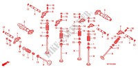 NOCKENWELLE/VENTIL für Honda VT 1300 C ABS RED 2012