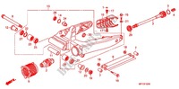 SCHWINGE/KETTENGEHAEUSE für Honda VT 1300 C ABS RED 2012