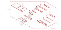 WERKZEUGE/BATTERIEGEHAEUSE für Honda VT 1300 C ABS RED 2012