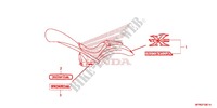 EMBLEM/STREIFEN (VT1300CXA) für Honda VT 1300 C FURY ABS BLACK 2014