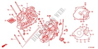 KURBELGEHAEUSE/OELPUMPE für Honda CBR 125 TRI COLOUR 2013