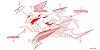 MARKE für Honda CB 650 F ABS TRICOLOR 2014
