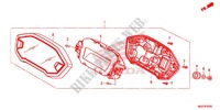KOMBIINSTRUMENT für Honda CBR 500 R WHITE 2014