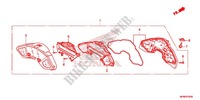 KOMBIINSTRUMENT für Honda CB 1000 R ABS HYPER RED 2015