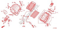 ABDECKUNG, VORNE/LUFTFILTER für Honda CBR 250 R ABS TRICOLORE 2012