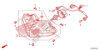 SCHEINWERFER für Honda WAVE 110 front brake disk 2014